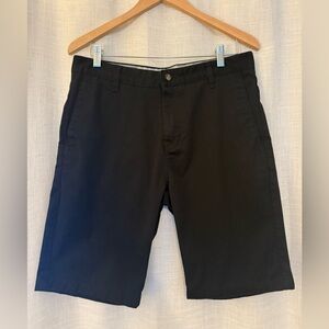 Classic Black Volcom Men's Shorts